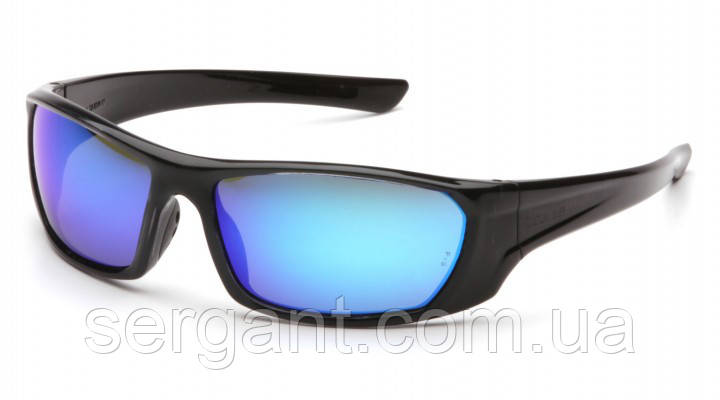 Окуляри захисні відкриті Pyramex Outlander (ice blue mirror) сині дзеркальні