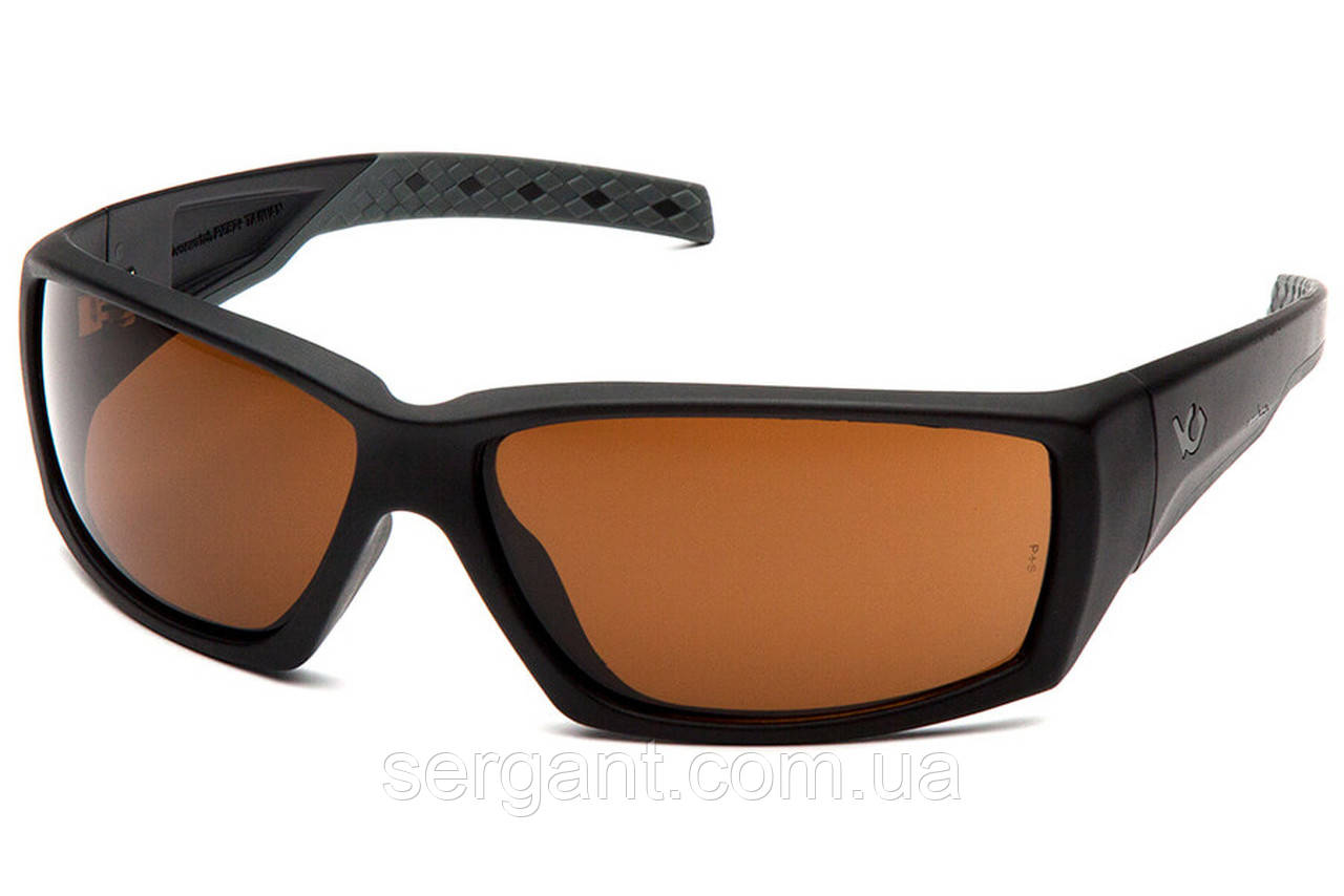 Окуляри захисні відкриті Venture Gear Tactical OverWatch (bronze) коричневі
