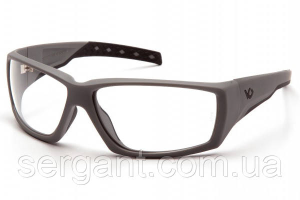 Окуляри захисні відкриті Venture Gear Tactical OverWatch Gray (clear) прозорі
