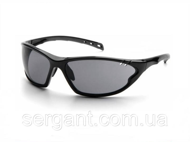 Окуляри поляризаційні захисні 2в1 Venture Gear PMXcite Polarized (gray) сірі