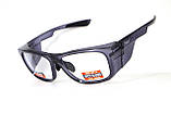 Спортивні оправи під діоптрії Global Vision RX-T Gray (rx-able) (clear) прозорі, фото 2