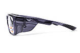 Спортивні оправи під діоптрії Global Vision RX-T Gray (rx-able) (clear) прозорі, фото 3