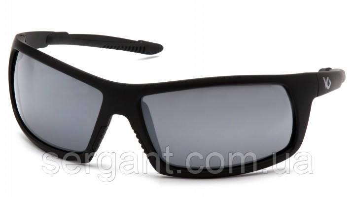 Окуляри захисні відкриті Venture Gear Tactical StoneWall (mirror silver) дзеркальні сірі