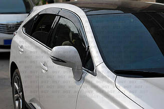 Вітровики з хром молдингом LEXUS RX 270/350 2009-2015