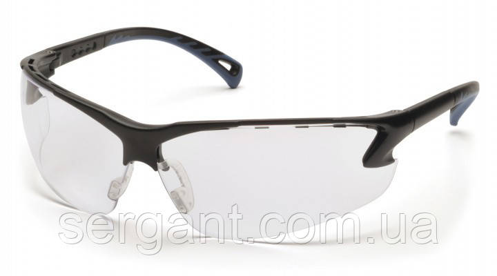Захисні стрілецькі окуляри Pyramex Venture-3 (clear) Anti-Fog прозорі