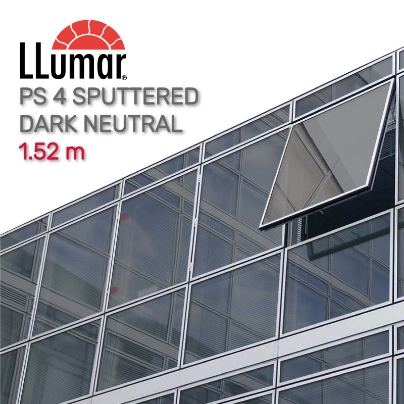 Захисна розпилена темно-нейтральна плівка LLumar N 1020 SR PS 4 Sputtered Dark Neutral 1.52 m, фото 1