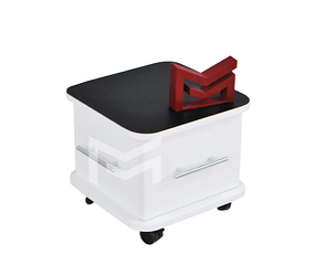 Педикюрна підставка MARKSON М220 під ванночку з прогумованою накладкою, біла