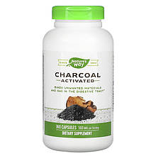Активоване вугілля Nature's Way "Charcoal Activated" 560 мг (360 капсул)