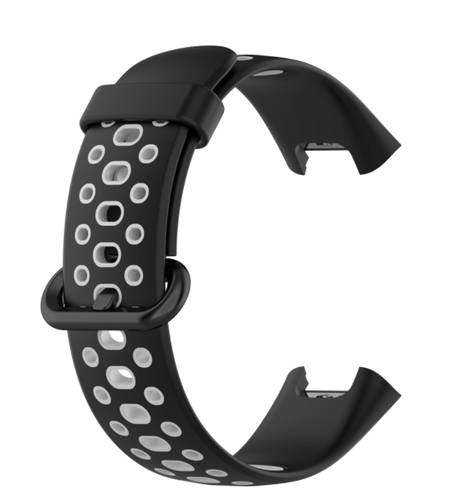 Ремінець CDK Silicone Sport Band Nike для Xiaomi Redmi Watch 2 (013577) (black / grey)