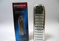 Фонарь-лампа Bossman 7 LED + 40 SMD LED литий 1500, B-6811L