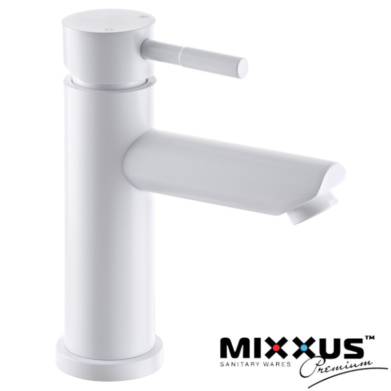 Змішувач для умивальника SUS 001 A Білий, фото 1