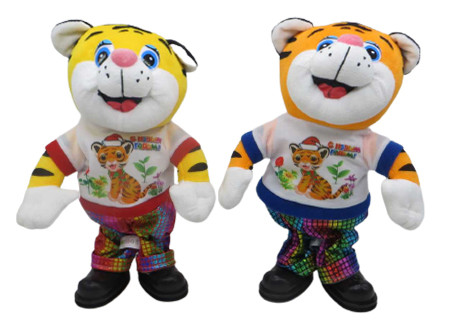 Іграшка музична "Тигреня танцює", 8607