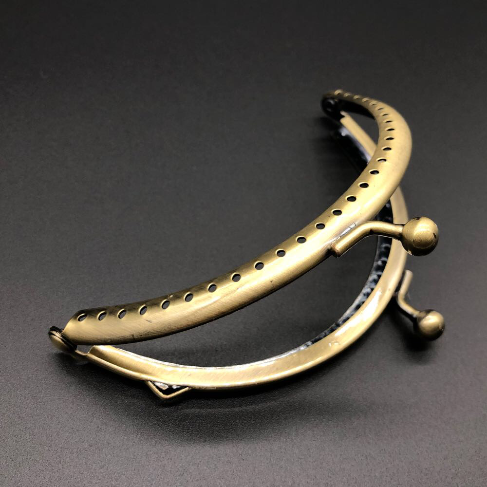 Фермуар для сумок. Колір "антик". 12,5 см Пришивний