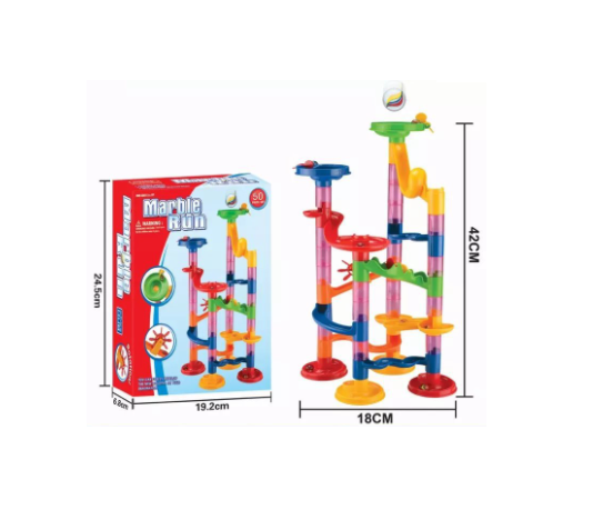 Конструктор Marble Run 50 деталей – лабіринт для кульок 02702, фото 1