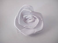 Цветок Роза белая 25 мм