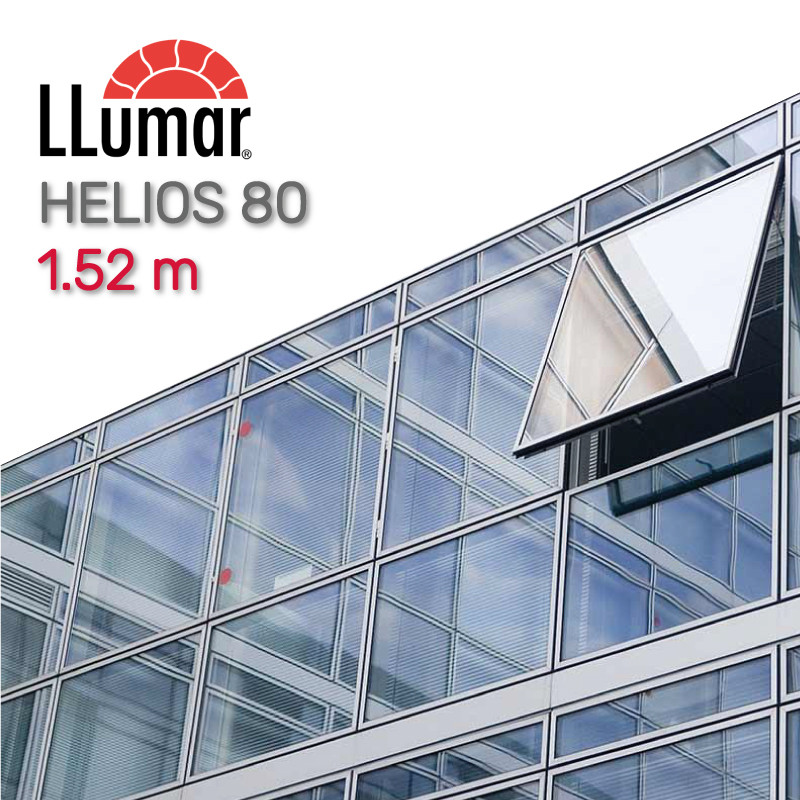 Дзеркальна прозора плівка LLumar THE 80 BL ER HPR Helios 80 1.52 m