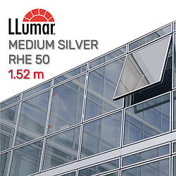 Дзеркальна срібляста плівка LLumar RHE 50 SI ER HPR Reflective Helios Light Silver 1.52 m