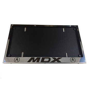 Номерна рамка для авто ACURA MDX хром, рамка під американський номер