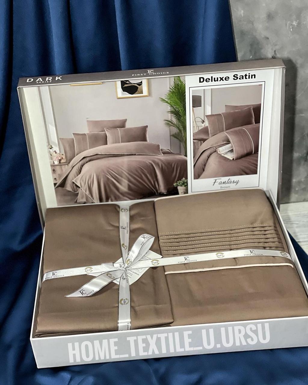 Комплект постільної білизни Ранфорс "First Choice" deluxe satin