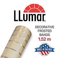 Декоративная полосатая морозная пленка LLumar NRM FB SR HPR Decorative Frosted Bands 1.52 m