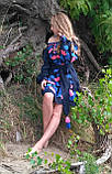 Сукня вишита "Калина", льон, фото 5