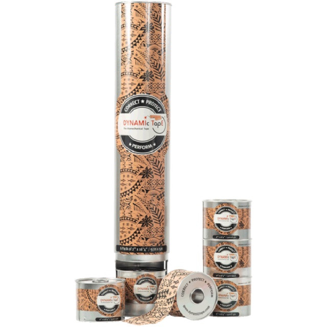 Біомеханічний тейп Dynamic Tape 4 ролу 7,5 см х 5 м +туба, фото 1