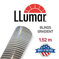 Градієнт плівка з імітацією жалюзі LLumar NRMG BDS PS 2 Blinds Gradient 1.52 m