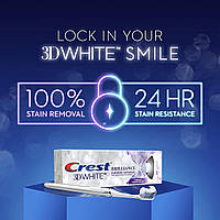 Вибілювальна зубна паста Crest 3D White Brilliance Vibrant Peppermint 120 грамів, фото 8