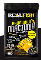 Пластилин Real Fish для рыбалки 500г Сладкая кукурудза