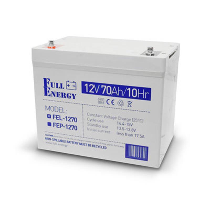 Акумуляторна батарея Full Energy FEL-1270 12 V 70 AH (FEL-1270) GEL
