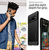 Чохол Spigen для Google Pixel 6 Pro — Rugged Armor, Matte Black (ACS03456), фото 6
