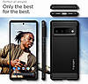 Чохол Spigen для Google Pixel 6 Pro — Rugged Armor, Matte Black (ACS03456), фото 9