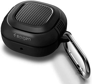 Чохол Spigen для Samsung Galaxy Buds FE / 2 Pro / 2 / Pro / Live - Rugged Armor, Black (ASD01276)