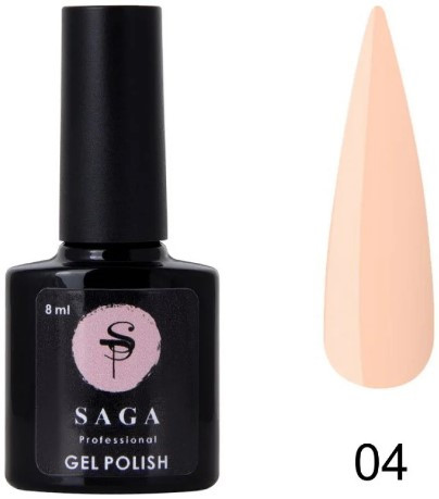 База для гель-лаку SAGA Color Base №04 (кольорова база), 8 мл