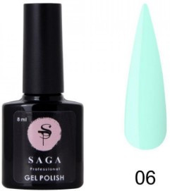 База для гель-лаку SAGA Color Base №06 (кольорова база), 8 мл