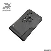 Ключ карта корпус ключа Меган 2 Рено 3 кнопки PCF7947