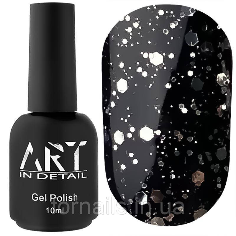 ART Hive Top Silver - топ із шестигранниками без липкого шару, 10 мл, фото 1