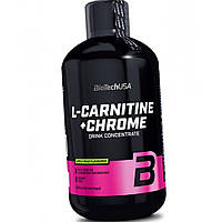 Л-карнітин BioTech L-Carnitine 35 000 Chrome 500 мл Комплекс для схуднення і зниження ваги