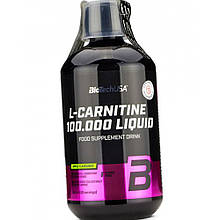 Л-карнітин BioTech L-Carnitine 100 000 500 мл Кращий жироспалювач для жінок та чоловіків