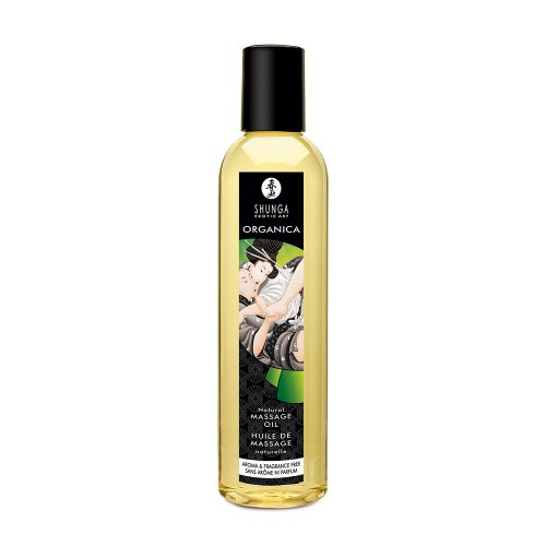 Органічне масажне масло Shunga Organic Massage Oil Aroma Fragrance Free 250 мл | Mariell