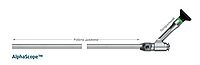 Хірургічний Латеральний лапароскоп AlphaScope HD діаметр 10 мм 270 мм 0°, GIMMI, Німеччина