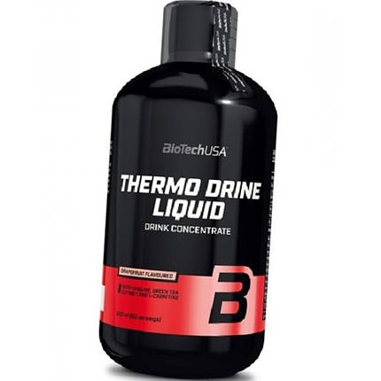 Жироспалювач BioTech Thermo Drine Liquid 500 мл Грейпфрут, фото 2