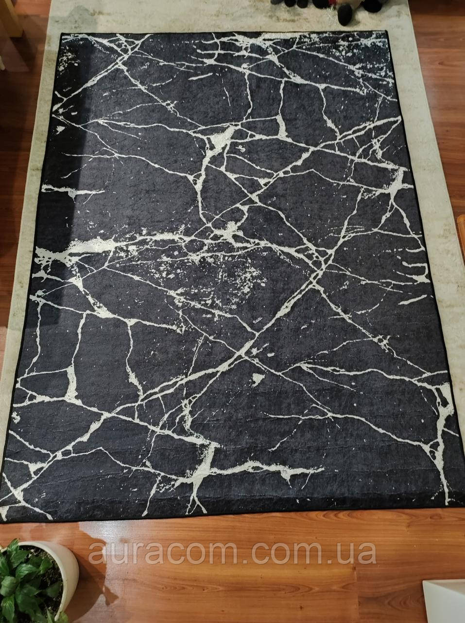 Килимок із зображенням мармуру, Chilai Home, Marble, 100х160 см, Туреччина