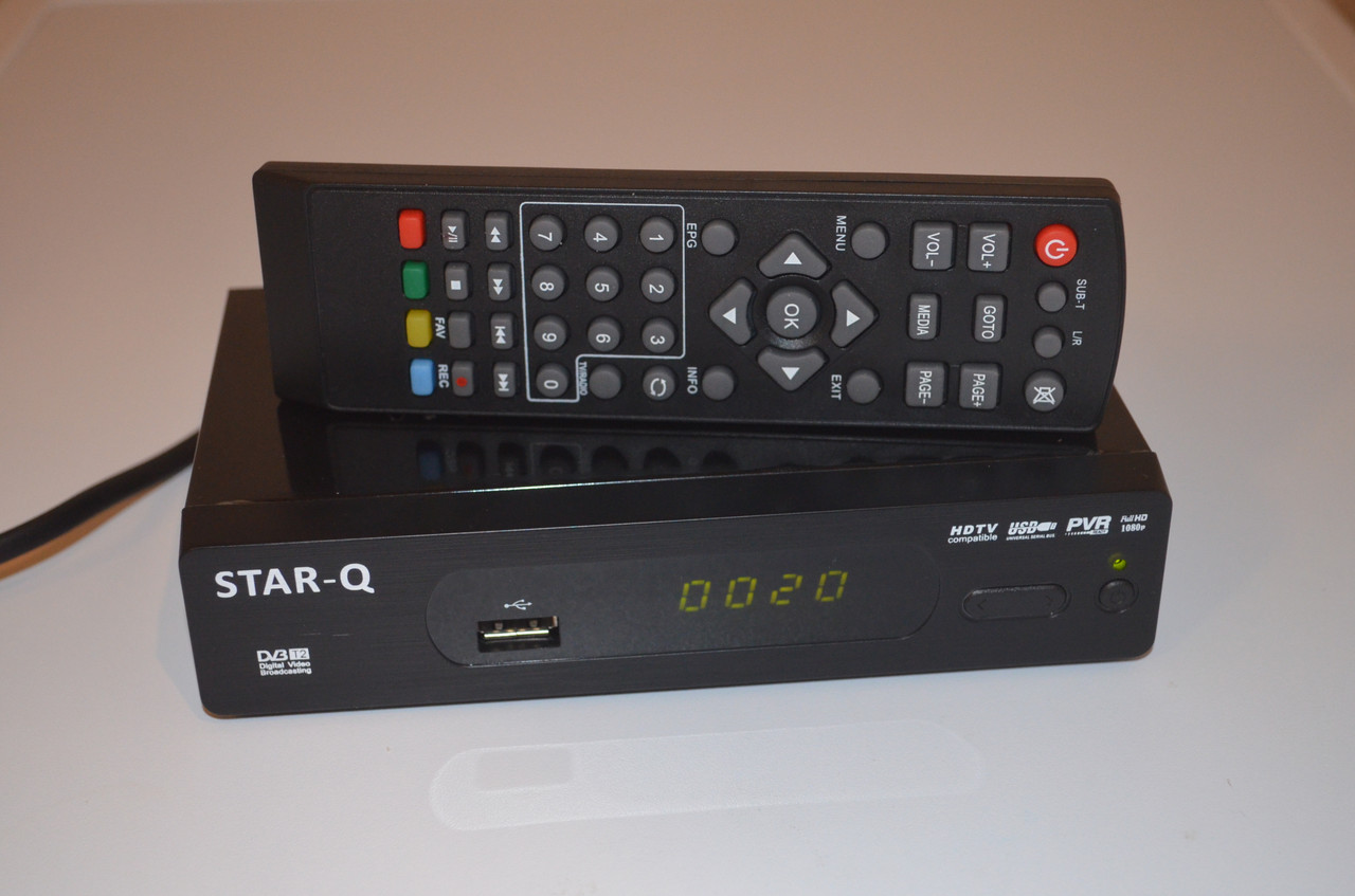  STAR-Q Q168 HD - DVB-T2 Тюнер Т2