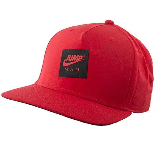 Кепка-бейсболка з прямим козирком JORDAN PRO Jumpman Spanback 6-панельний снепбек (DC3681-687)