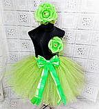 Костюм капусти. Фатинова спідниця туту. Обідок капуста, фото 4