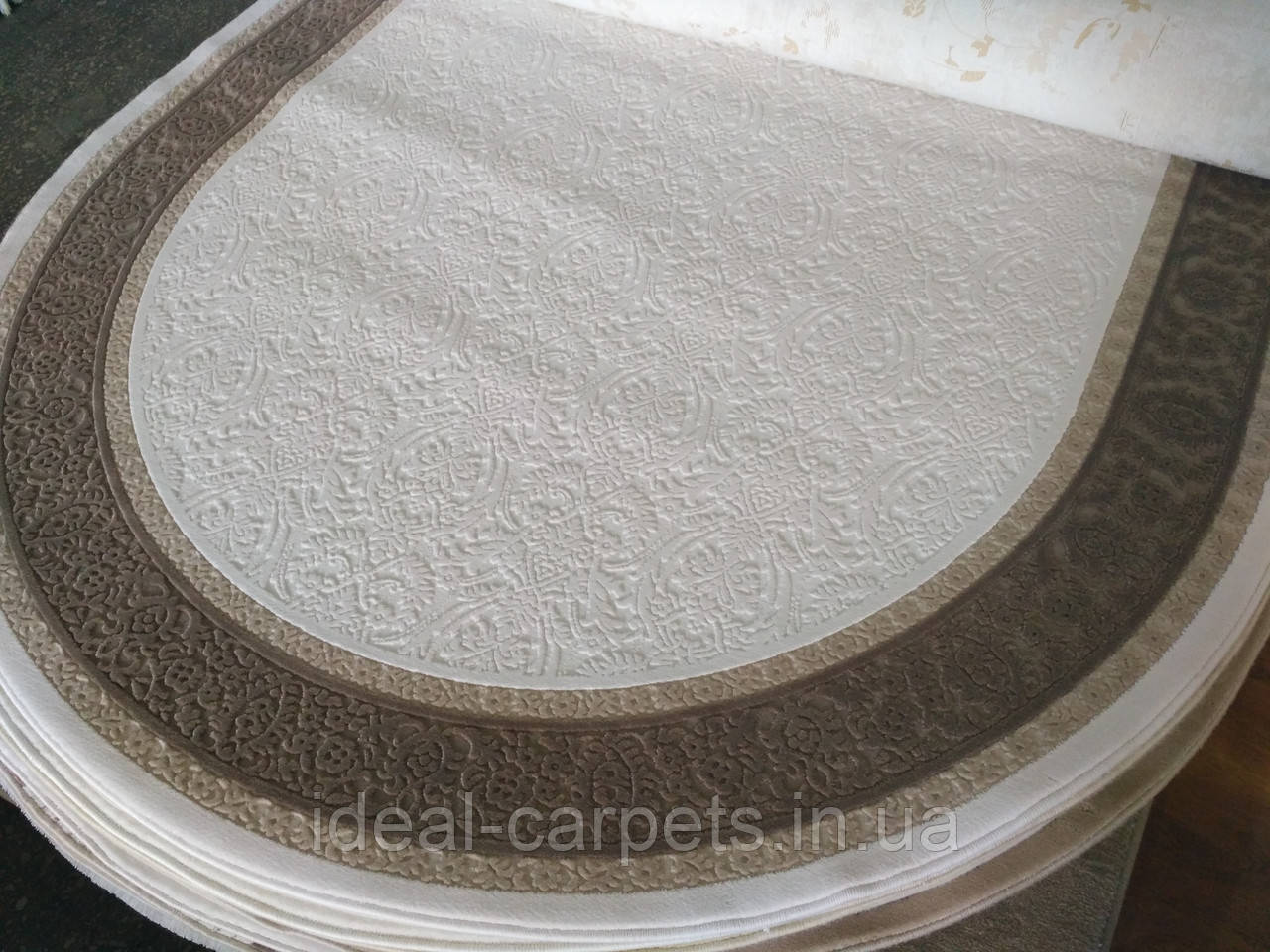 Акриловий килим 2*3м NISANTASI 0099 Cream Туреччина, фото 1