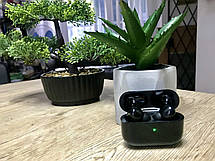 Бездротові Блютуз Навушники Apple AirPods Pro Bluetooth Black, Pop Up Преміум якість 1:1 + Чохол в Подарунок, фото 3