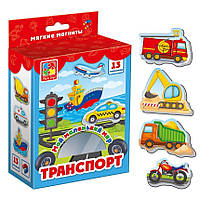 3106-12 Игра на магнитах Транспорт Мой маленький мир тм Влади Тойс