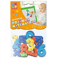 5900-01 Магнитная игра Цифры и геометрические фигуры тм Vladi Toys
